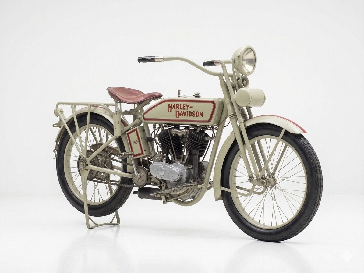 Harley Davidson Modelo J (1920) - 1.000Cc V-Twin 1920