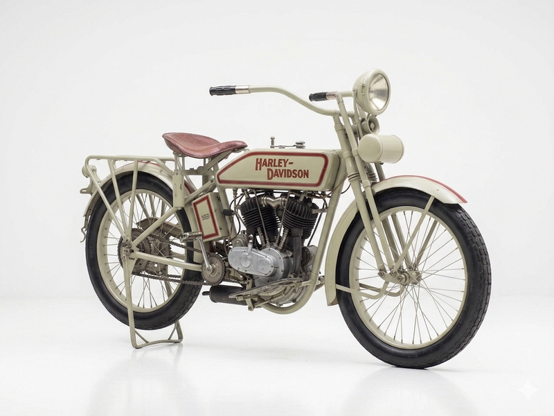 Harley Davidson Modelo J (1920) - 1.000Cc V-Twin 1920